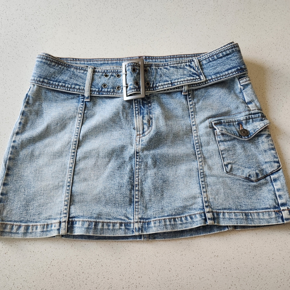 Denim skirt